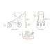 Детская прогулочная коляска Thule Urban Glide 2 NEW, Blue