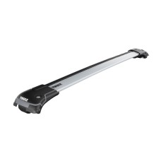 Комплект багажника для JEEP Cherokee (KL/KJ) (5-dr SUV 02-13 Рейлинги) - аэродинамические дуги с плавным переходом в упор Thule WingBar Edge, серые