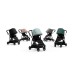 Детская прогулочная коляска Thule Shine, Alaska Blue on Black